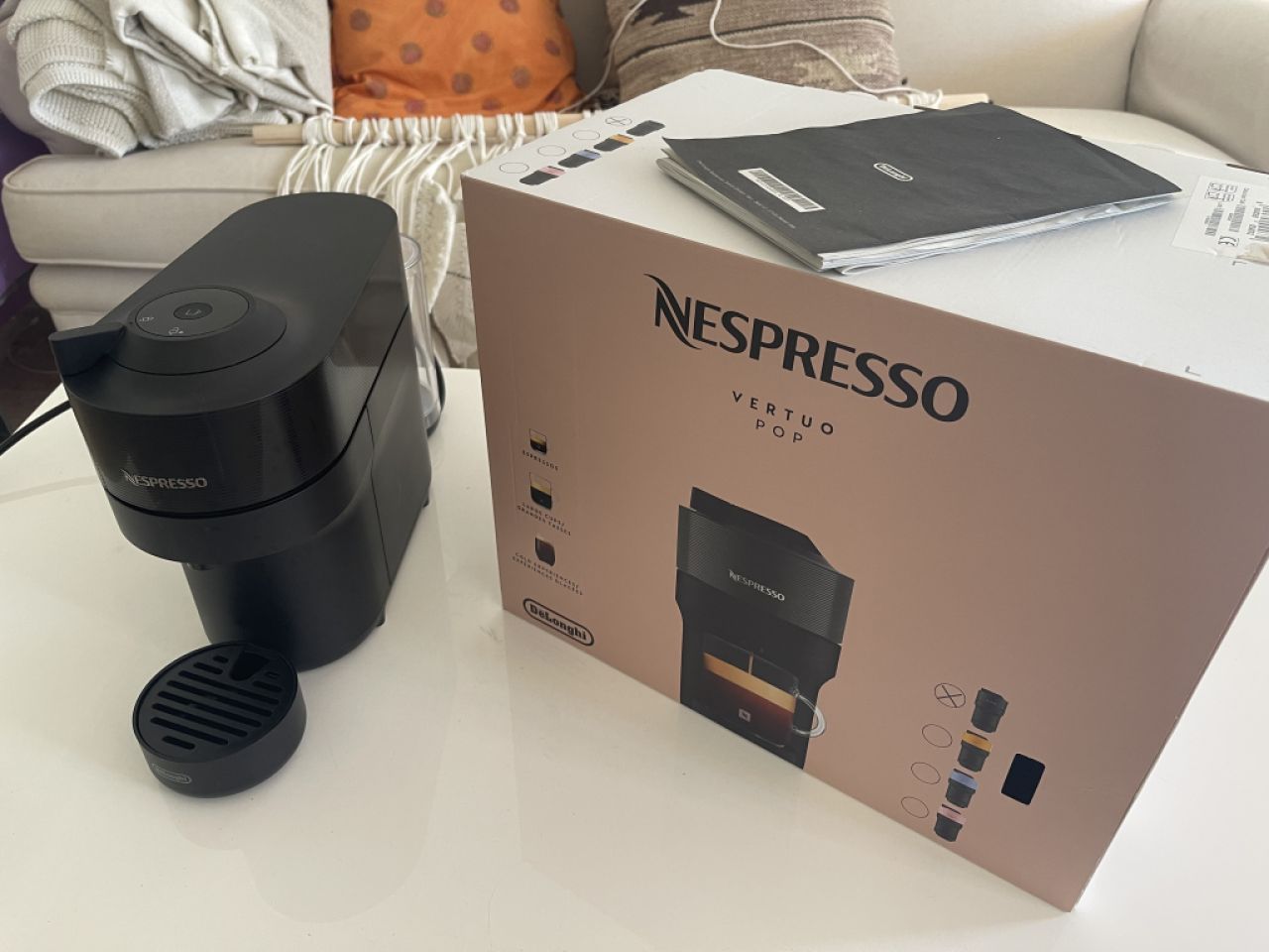 Nespresso Vertuo Pop coffee machine