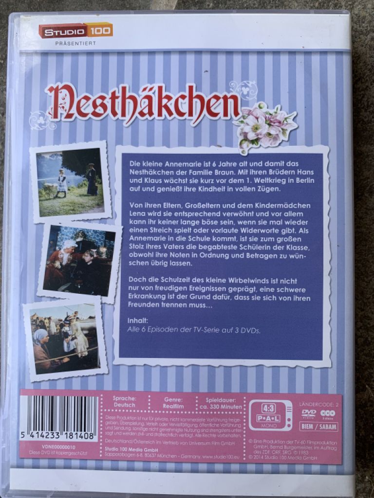Nesthäkchen DVD-Box komplette Serie
