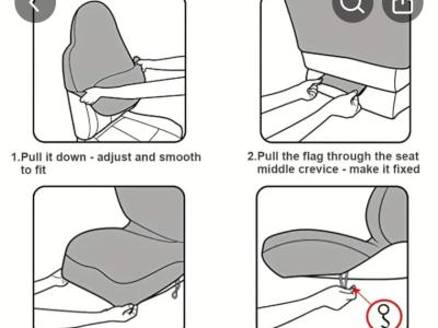 Neu 6 tlg. Sitzbezüge Auto Sitzpolster neu
