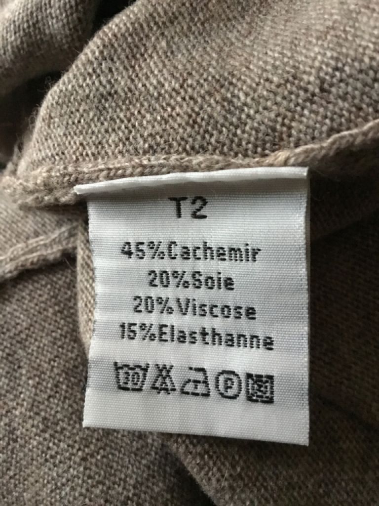 NEU! Edle Strickjacke Cardigan von “ASSUILI“, Gr.M Cashmere Seide