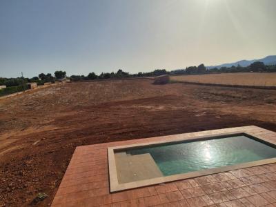 Neu gebaute rustikale Finca mit Blick auf die Serra de Tramuntana – Inca