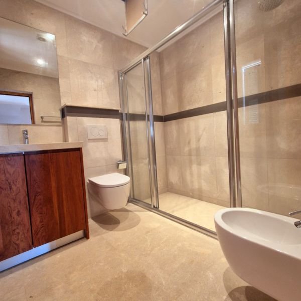 Neu gebaute rustikale Finca mit Blick auf die Serra de Tramuntana – Inca