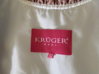 Neu KRÜGER Dirndl Größe 42 Tracht Stickerei