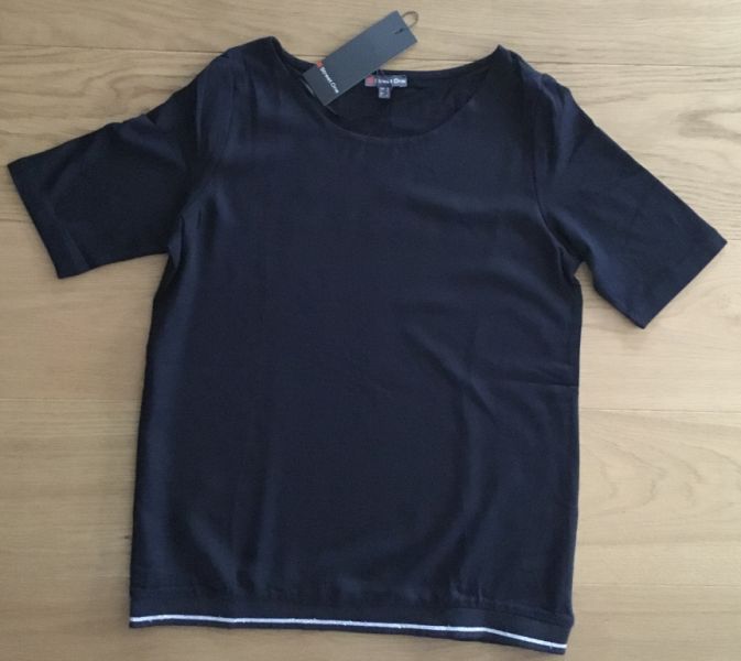 NEU! Schönes Shirt von STREET ONE, Gr.34/36, Schwarz NEU!