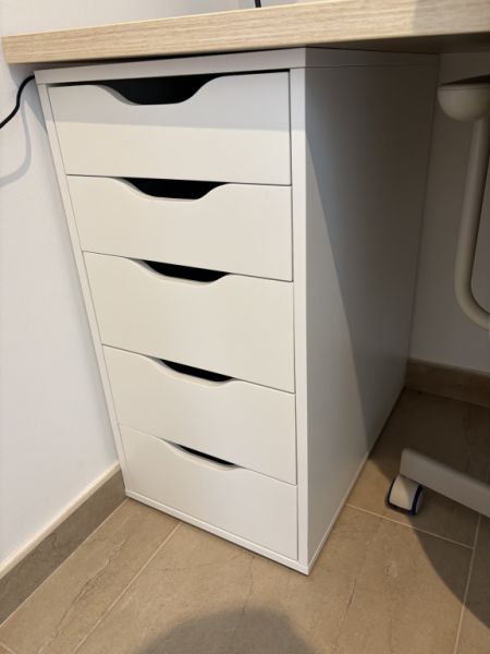 Neu - Schrank / Schubladenelement in  weiß,