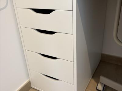 Neu - Schrank / Schubladenelement in  weiß,