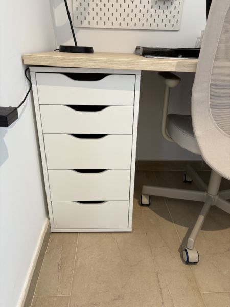 Neu - Schrank / Schubladenelement in  weiß,