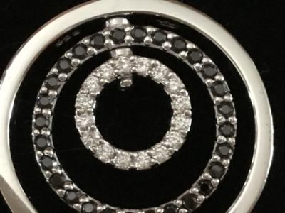 NEU! Silberkette 925-er Sterling Silber, Anhänger mit Strass