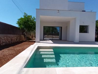 Neubauchalet mit allen Extras und Pool in  Cala Santanyi -- CH 21