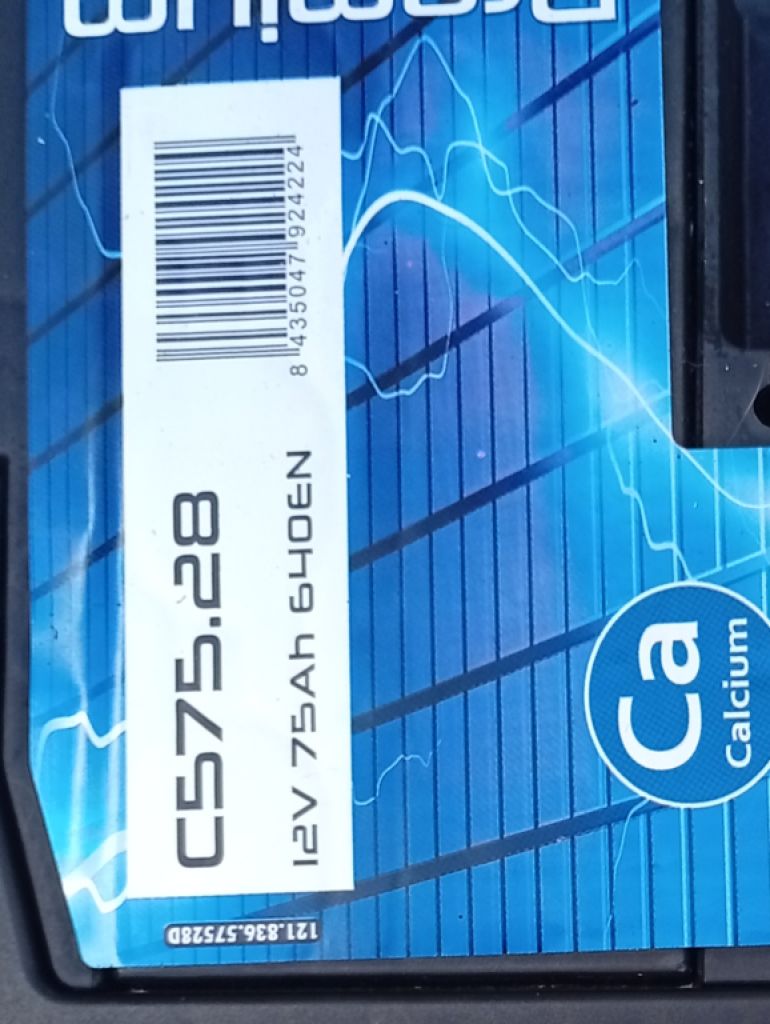 Neue Autobatterie zu verkaufen