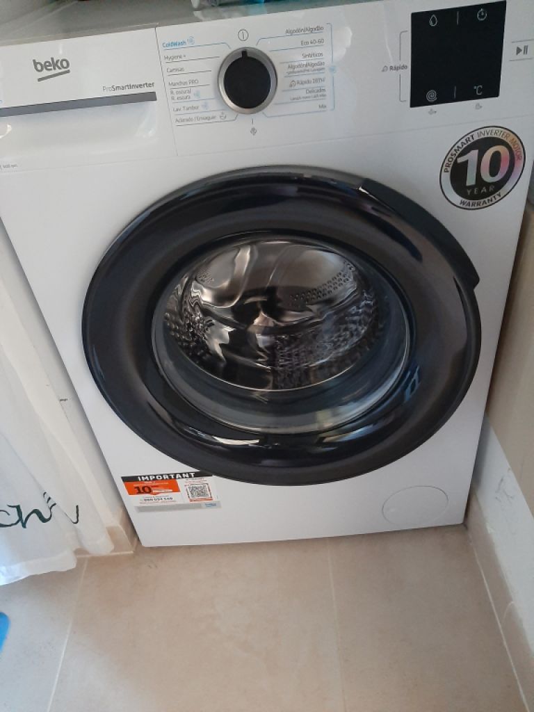 Neue Beko  Waschmaschine 9 kg 1400 rpm Front DSP A blanc