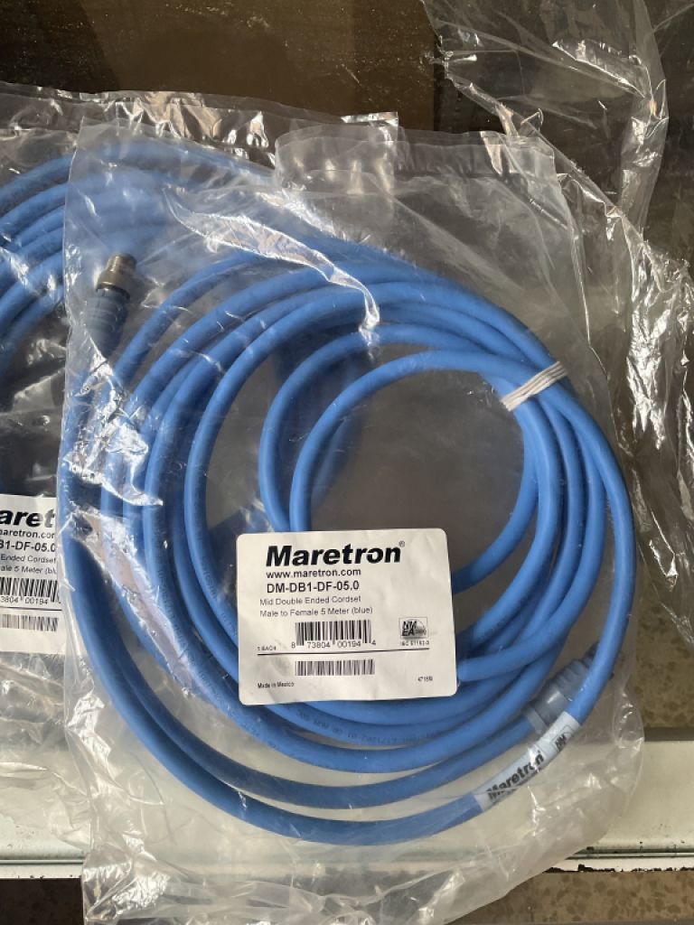 neue Maretron DM-DB1-DF-06.0 – Doppelkabel-Extremkabel, 6 m, Farbe Blau