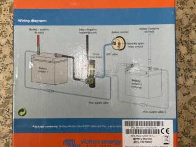 neuer Batteriemonitor victron energy BMV 700 Retail