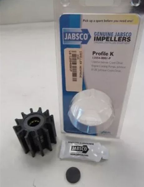neuer JABSCO PROFIL K Neopren 12 Spline Impeller schwarz 13554-0001-P Marineboot