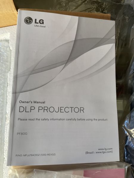 new LG DPL projector PF80G