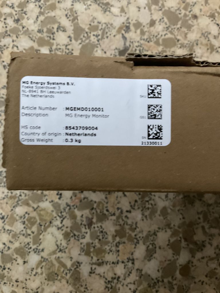 neuer MG Energy Monitor MGEMD010001, 3 Stück auf Lager