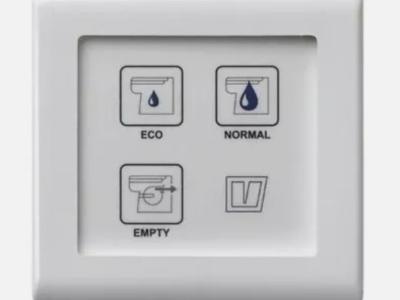 neuer Vetus Schaltpaneel für TMW Toiletten 12/24 Volt TMWBP