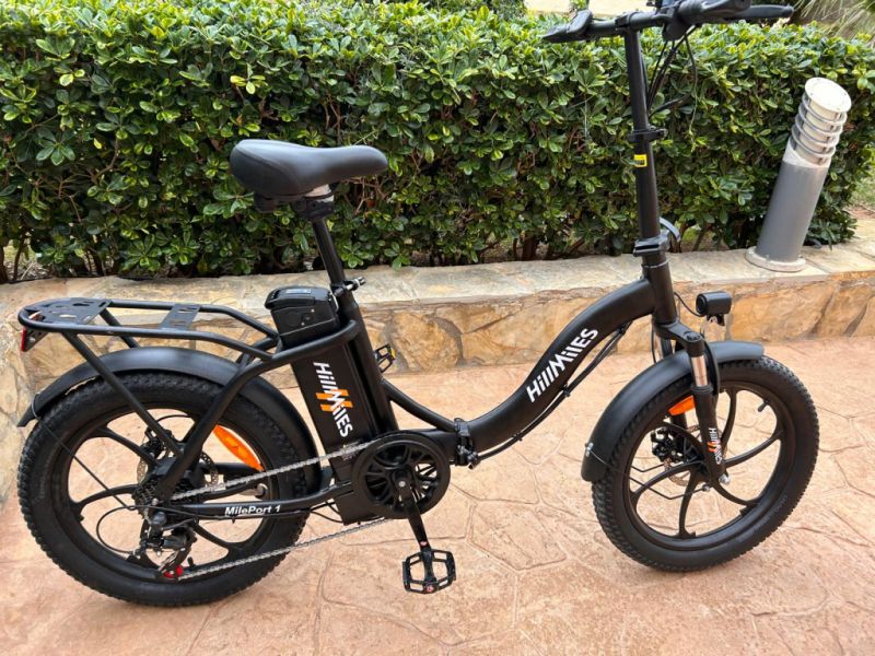 Neues Hillmiles  E-Bike Klapprad 20 Zoll Fatbike mit 36V 13 AH Akku 250W 7 Gang  NEU