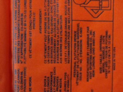 New Life Jacket Kids XS