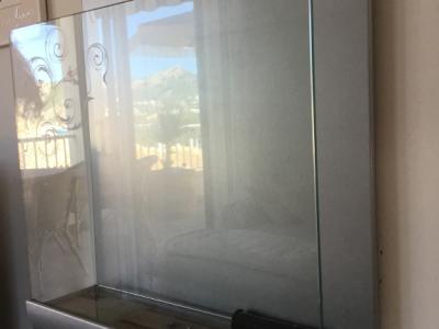 Chimenea de pared casi nueva