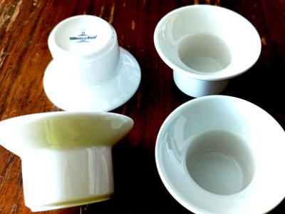 Neuwertiges Café Set aus hochwertiger Keramik handbemalt