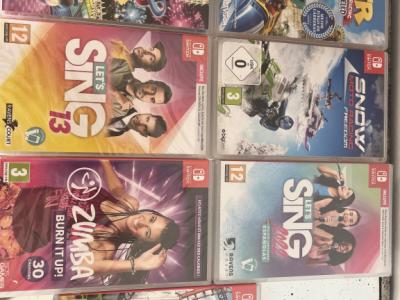 Nintendo Switch inkl Spiele, Controller / Set Handheld-Spielkonsole 15,8 cm (6,2") 32 GB