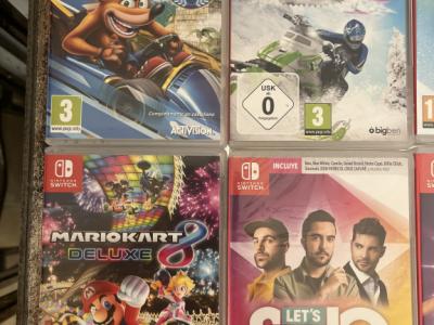 Nintendo Switch inkl Spiele, Controller / Set Handheld-Spielkonsole 15,8 cm (6,2") 32 GB
