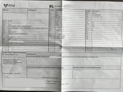 NIU - MQI GT L3 3KWH - Electric Scooter