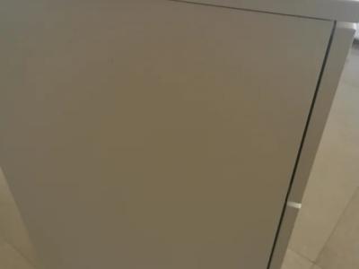 NORDLI Komode vertical, 3 schubladen, weiss