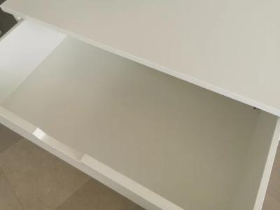 NORDLI Komode vertical, 3 schubladen, weiss