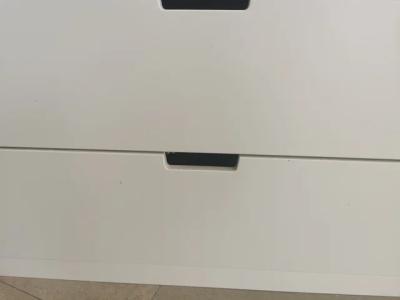 NORDLI Komode vertical, 3 schubladen, weiss