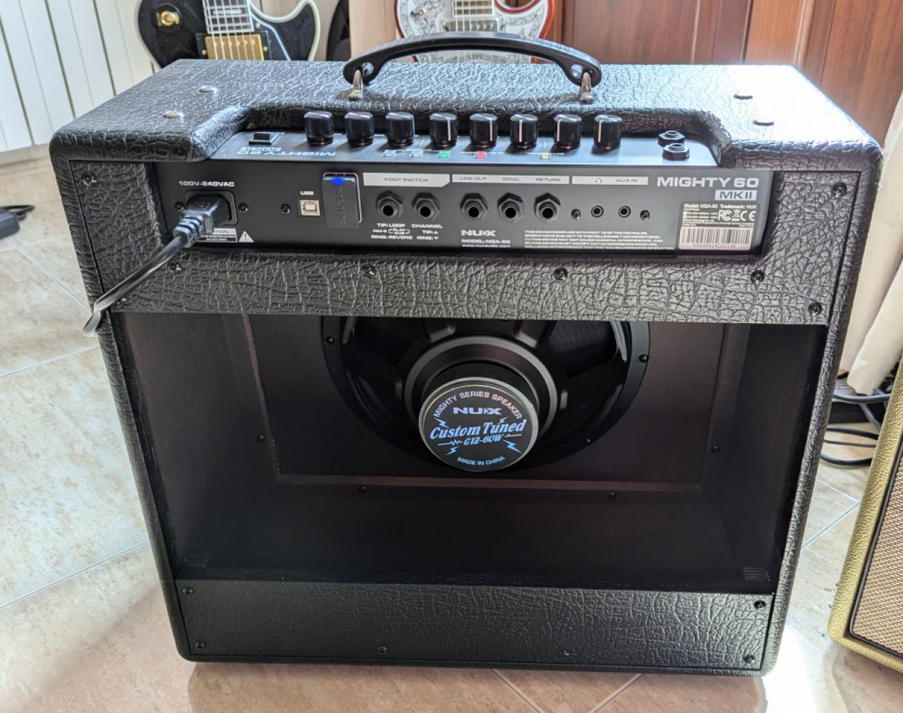 NUX Mighty 60Mk2 Combo 60W/12" Modelling Electric Guitar Amplifier