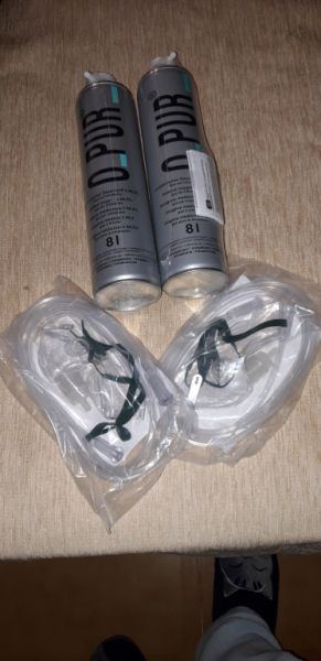 "O PUR" Sauerstoffflasche