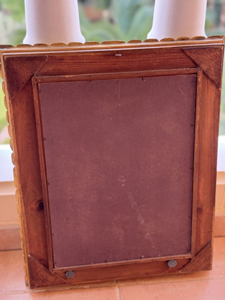 Öl Gemälde "Jungfrau Maria" ca. 53 x 44 cm