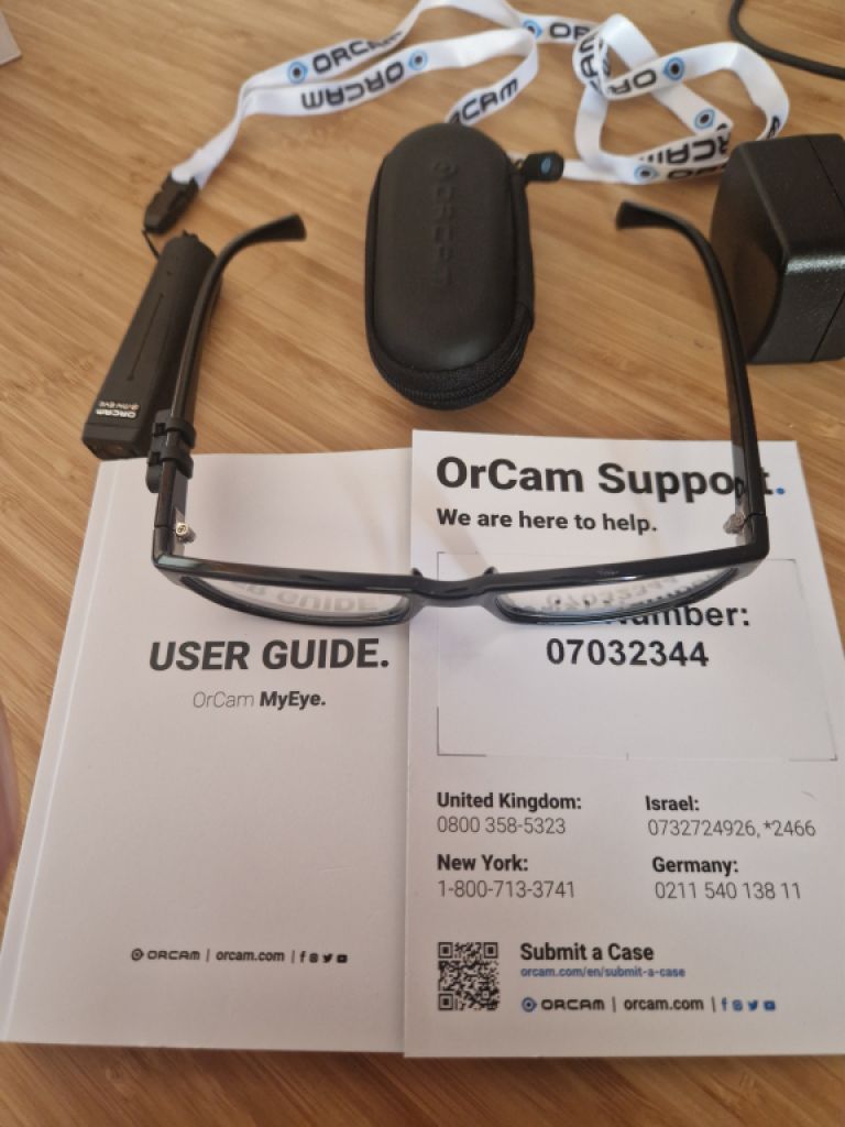 Or Cam 2 para ciegos y personas con discapacidad visual