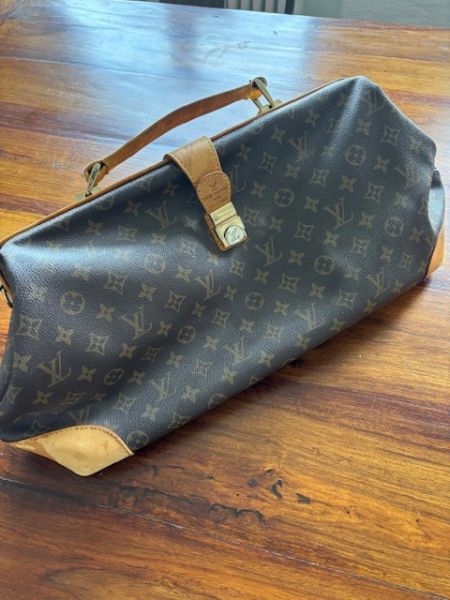 Original Louis Vuitton doctor's bag / travel bag / bag - Vintage ,Rare!!!! mfg. 1970