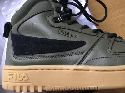 Original FILA Sneaker High Leder, Gr.39, Khaki NEU!