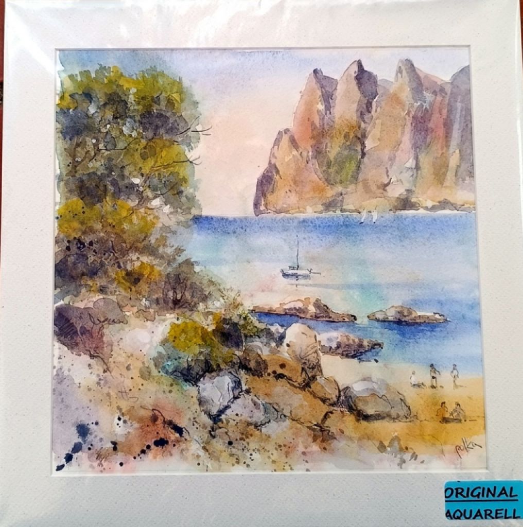 Original Gemälde 30 X 40 cm