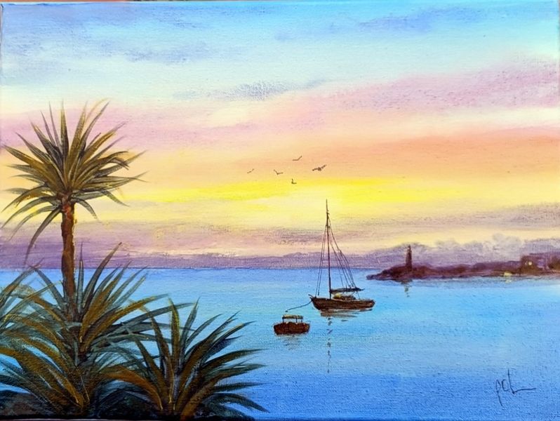 Original Gemälde 30 X 40 cm