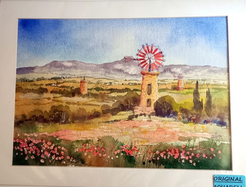 Original Gemälde 30 X 40 cm