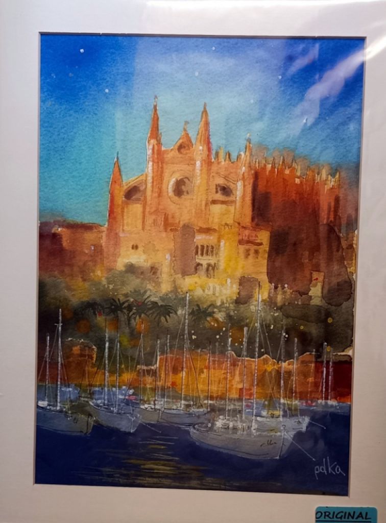 Original Gemälde 30 X 40 cm