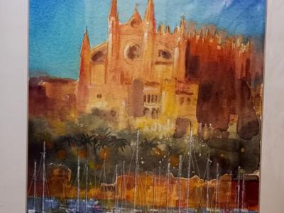 Original Gemälde 30 X 40 cm