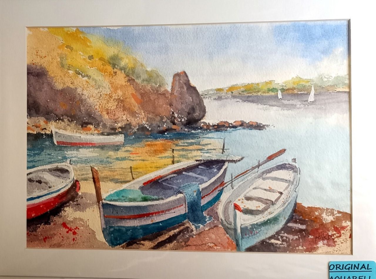 Original Gemälde 30 X 40 cm