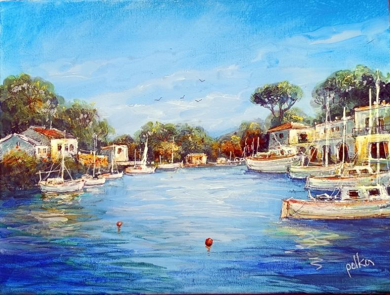 Original Gemälde 30 X 40 cm