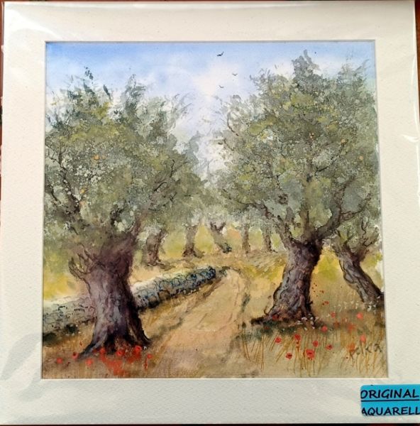 Original Gemälde 30 X 40 cm