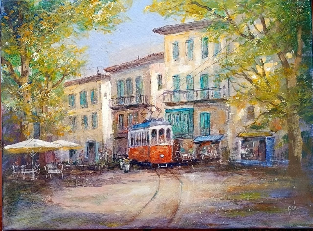 Original Gemälde 30 X 40 cm