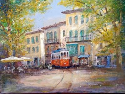 Original Gemälde 30 X 40 cm