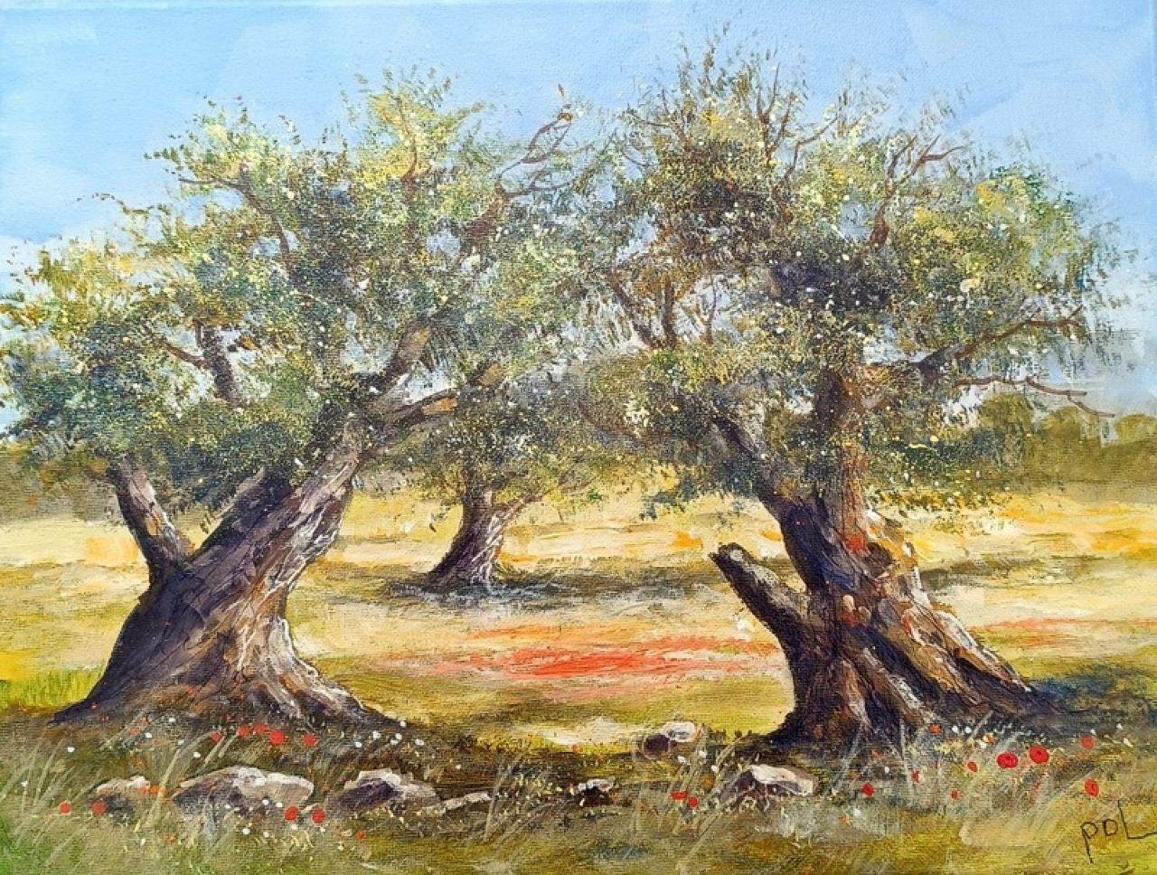 Original Gemälde 30 X 40 cm