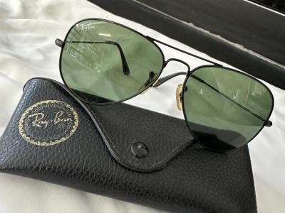 Original Ray-Ban Aviator Classic Modellnummer RB3025 - schwarz - 45mm - super Zustand