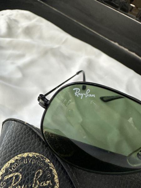 Original Ray-Ban Aviator Classic Modellnummer RB3025 - schwarz - 45mm - super Zustand